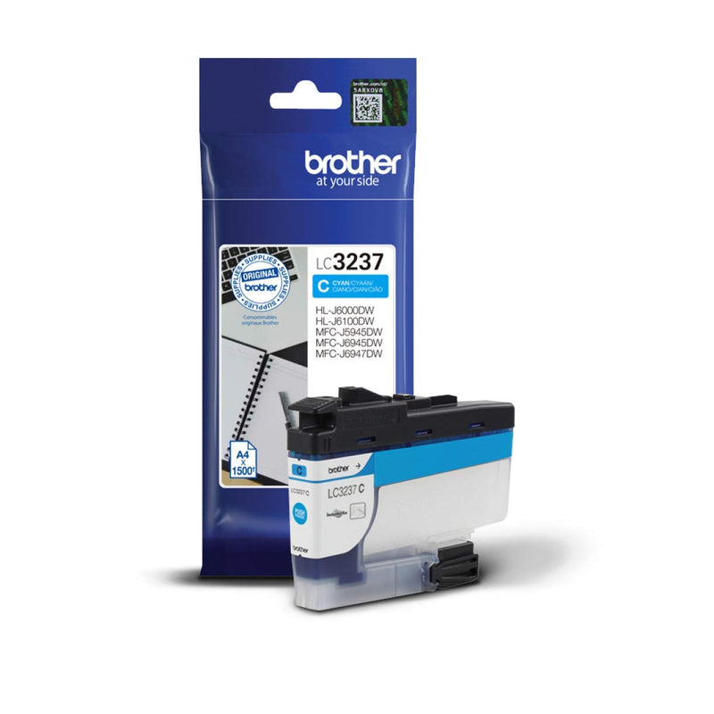 Brother LC3237BK - Black - original - ink cartridge - for Brother HL-J6000DW, HL-J6100DW, MFC-J5945DW, MFC-J6945DW, MFC-J6947DW