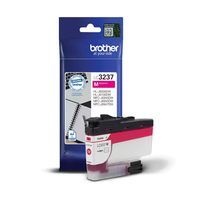Brother LC3237C - Cyan - original - ink cartridge - for Brother HL-J6000DW, HL-J6100DW, MFC-J5945DW, MFC-J6945DW, MFC-J6947DW