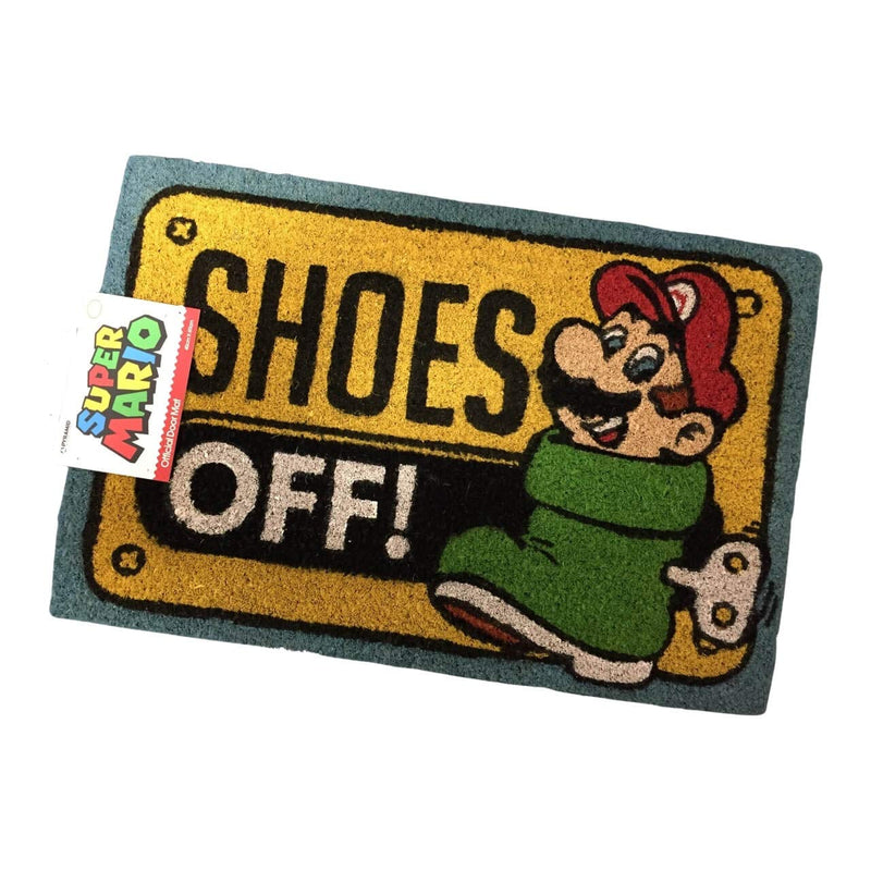 Pyramid Super Mario (Shoes Offcolour) Door Mat