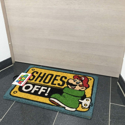 Pyramid Super Mario (Shoes Offcolour) Door Mat