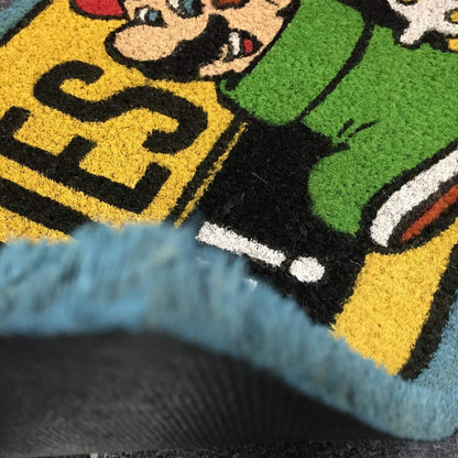 Pyramid Super Mario (Shoes Offcolour) Door Mat