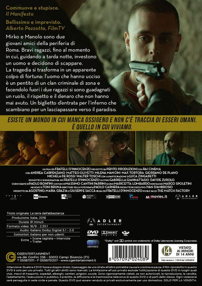 la terra dell'abbastanza DVD Italian Import