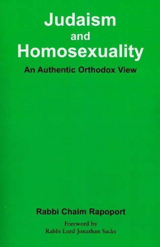 Judaism and Homosexuality