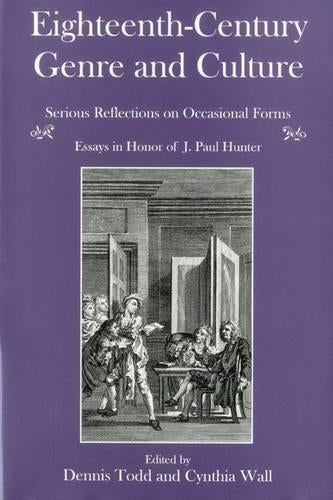 Eighteenth-Century Genre And Culture