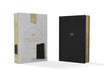 RVR 1960 Biblia temática de estudio, negro piel genuina