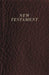 KJV, Vest Pocket New Testament, Leathersoft, Burgundy, Red Letter
