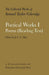 The Collected Works of Samuel Taylor Coleridge, Vol. 16, Part 1