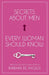 Secrets About Men Every Woman Should Know