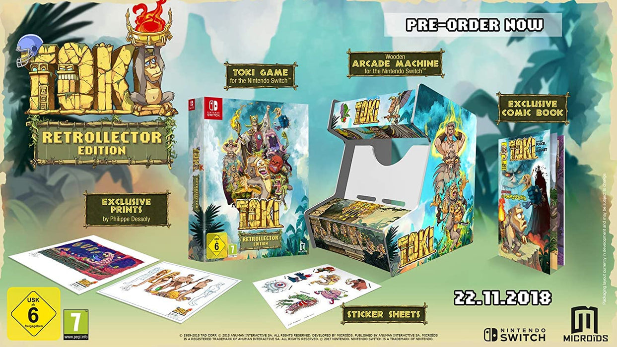 Toki Collector's Edition (Nintendo Switch) Single