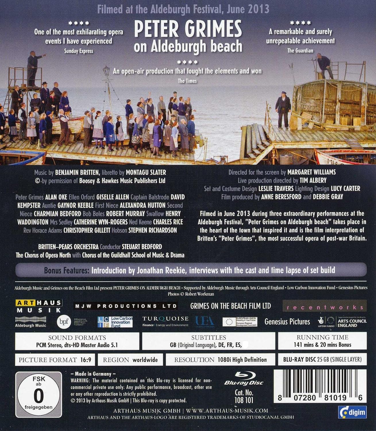 Britten: Peter Grimes on Aldeburgh Beach