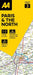 AA Road Map Paris & The North