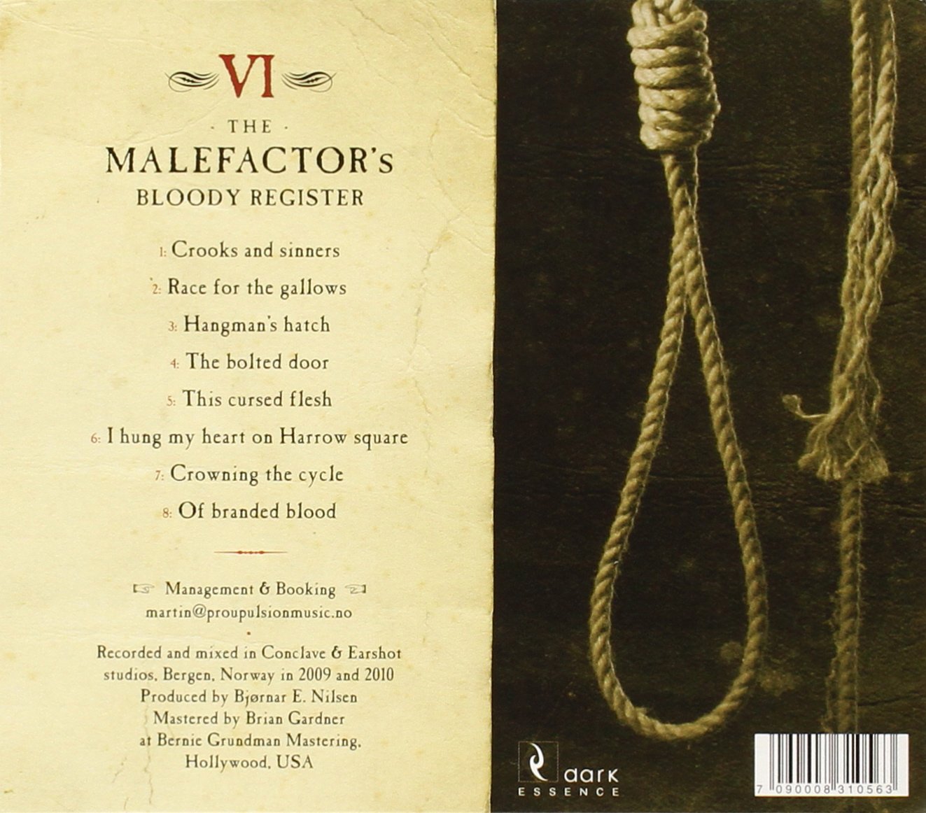The Malefactors Bloody Register