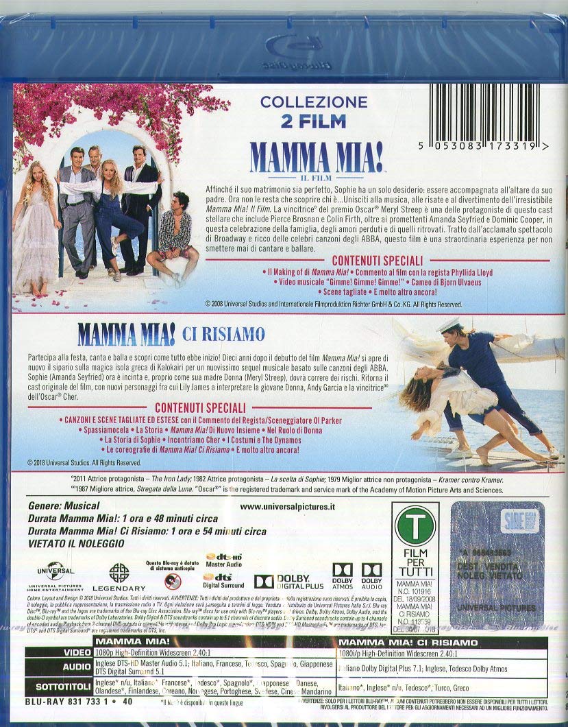 Mamma Mia! (Box 2 Br Collection
