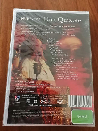 HELPMANN NUREYEV & AUSTRALIAN BALLET - DON QUIXOTE (1 DVD