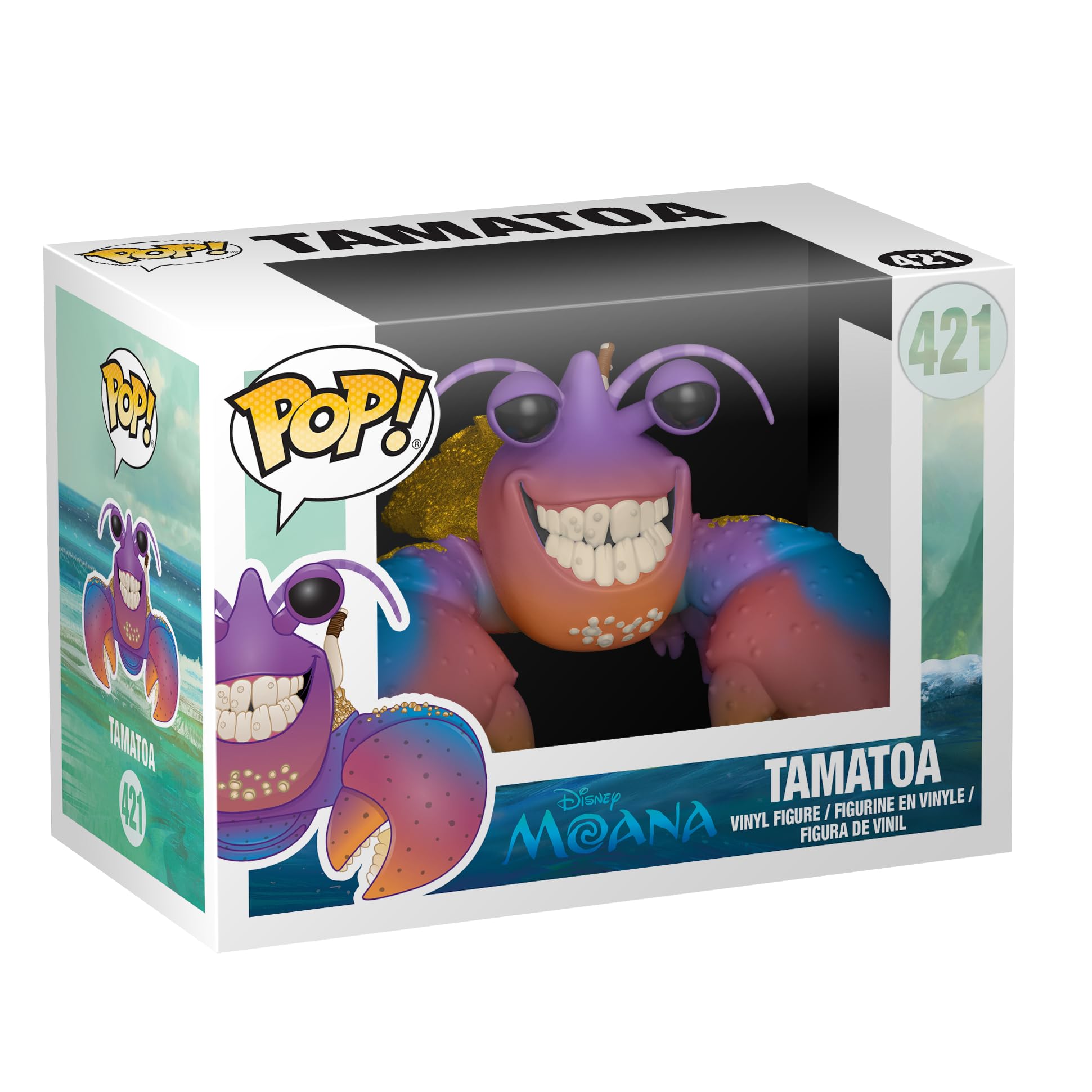 Funko Pop! Vinyl: Disney: Moana: Tamatoa - Vaiana - Figurine en Vinyle à Collectionner - Idée de Cadeau - Produits Officiels - Jouets pour Les Enfants et Adultes - Movies Fans