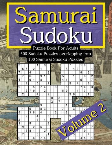 Samurai Sudoku Puzzle Book For Adults