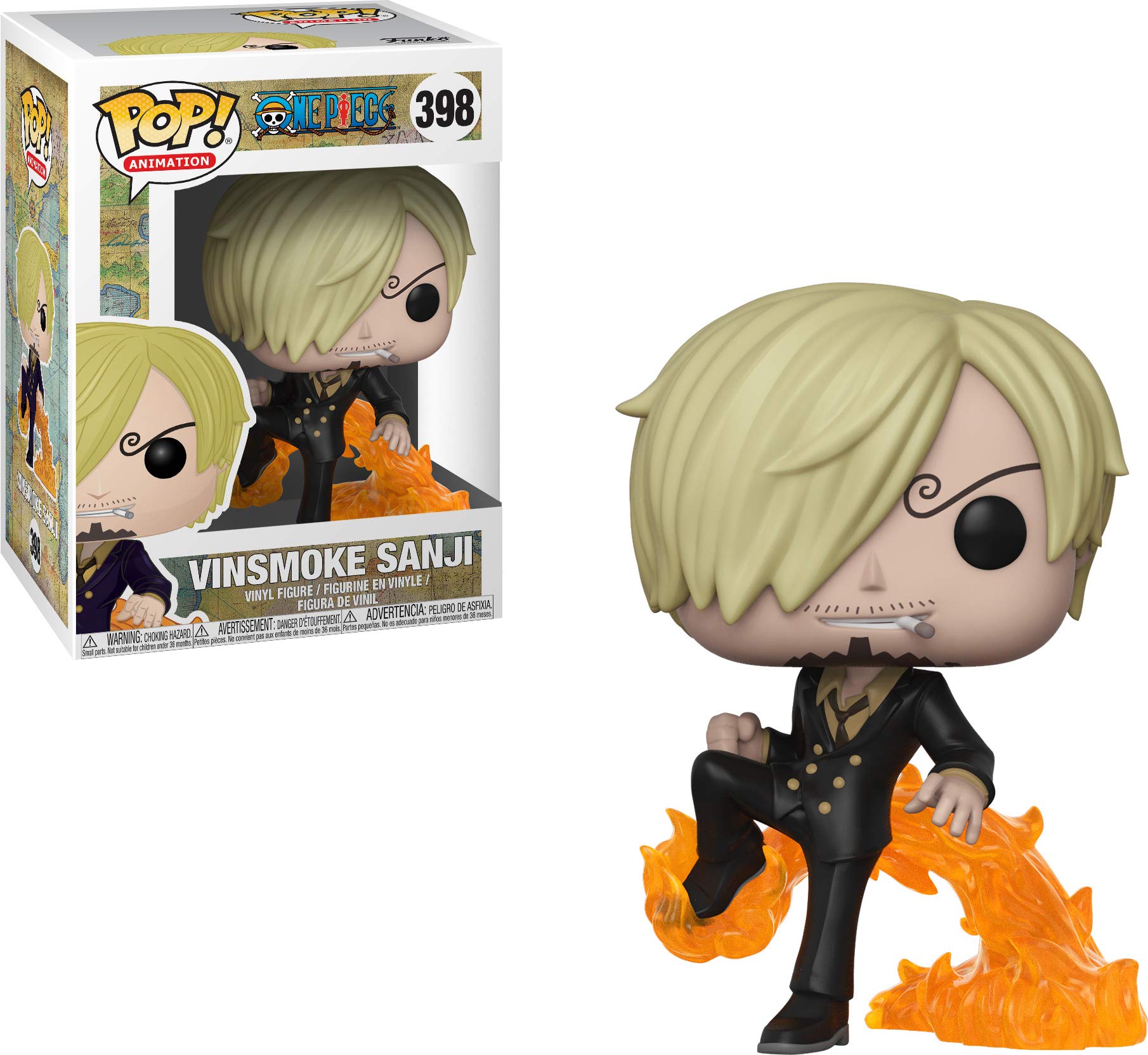 Funko POP! One Piece: Vinsmoke Sanji - Collectable Vinyl Figure - Gift Idea - Official Merchandise - Toys for Kids & Adults - Anime Fans - Model Figure for Collectors and Display