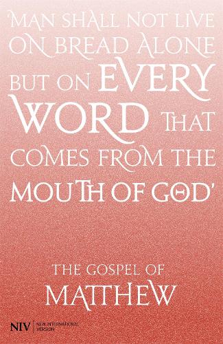 NIV Gospel of Matthew