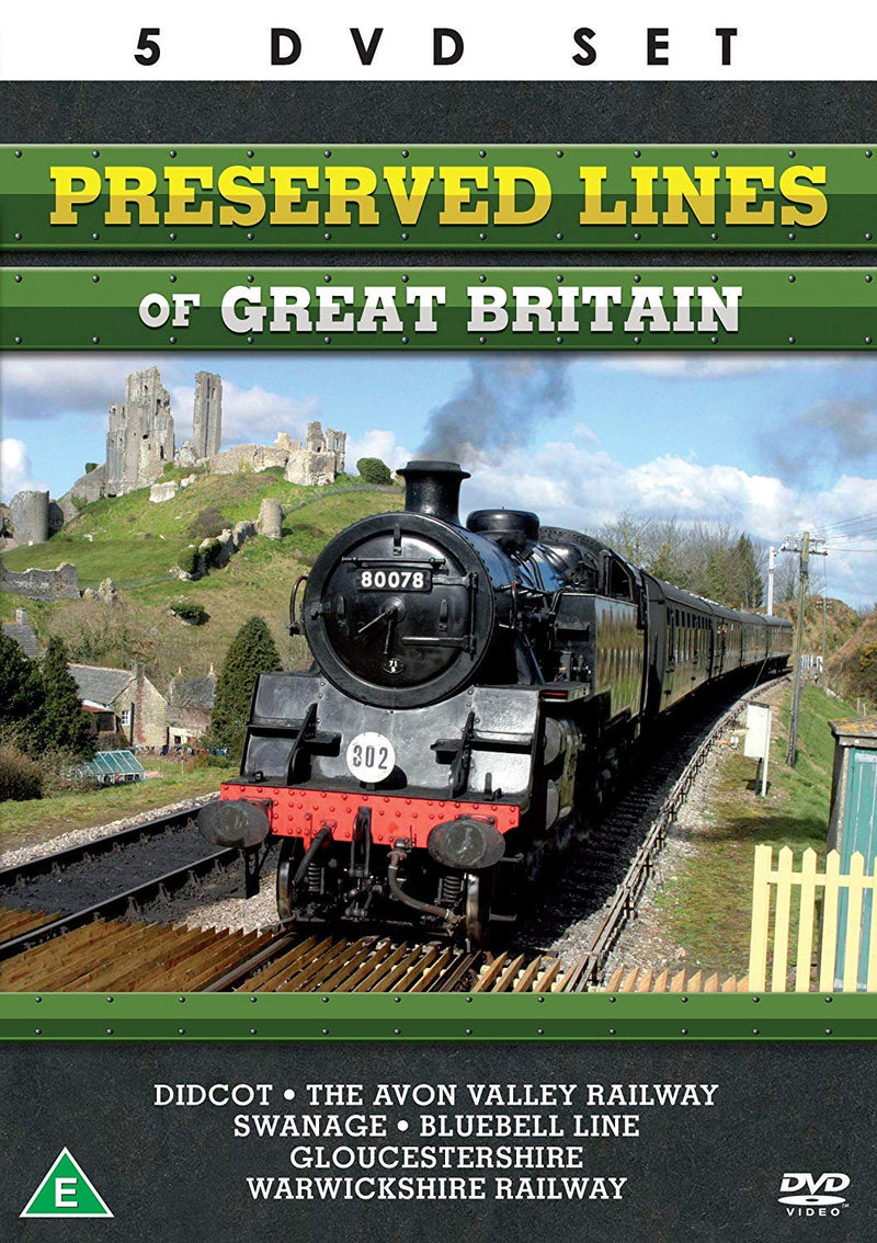 Preserved Lines Of Great Britain - The Complete Collection - 5 DVD BOXSET