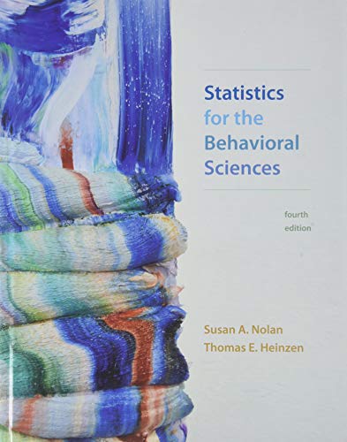 Statistics For The Behavioral