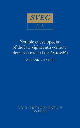 Notable encyclopedias of the late eighteenth century