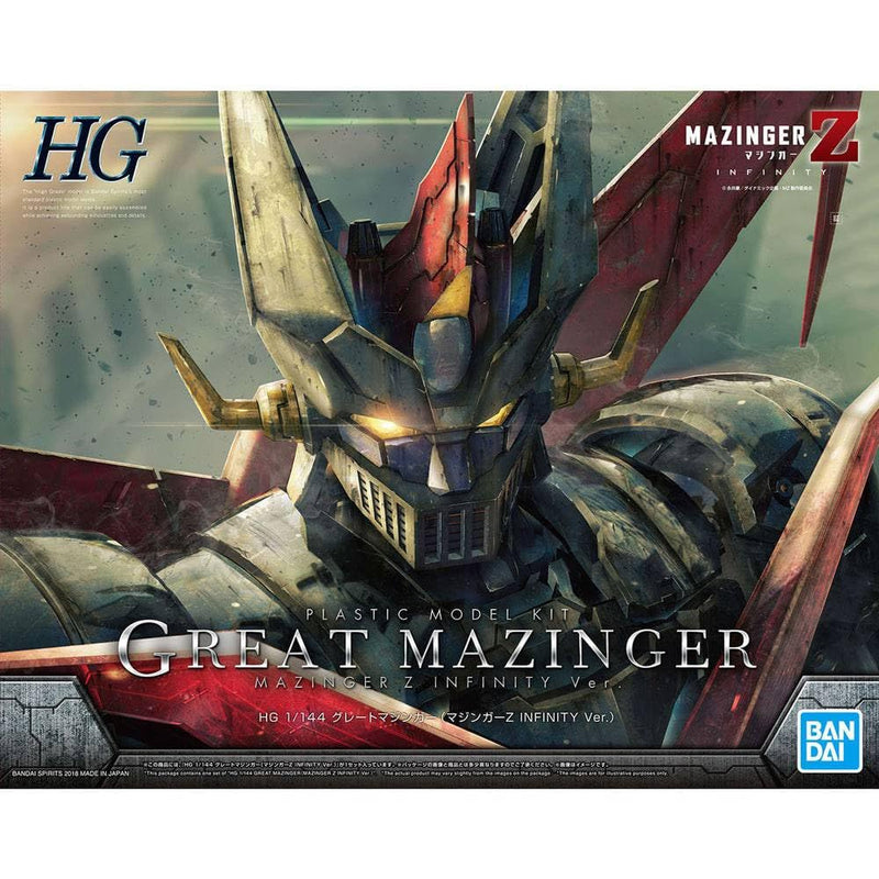 MAZINGER Z INFINITY GREAT MAZINGER Z 1/144 PLASTIC MDL KIT