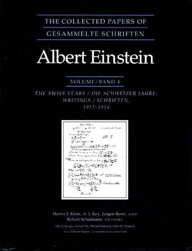 The Collected Papers of Albert Einstein, Volume 4