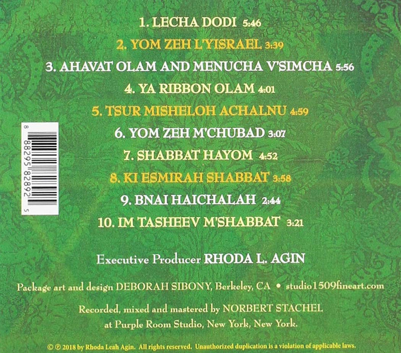 Celebrating The Sabbath Queen - Rhoda Agin And Friends