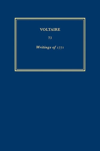 Œuvres complètes de Voltaire (Complete Works of Voltaire) 73