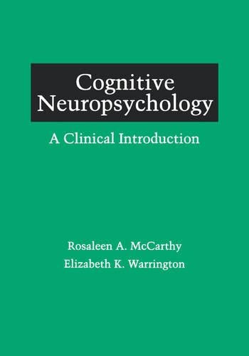 Cognitive Neuropsychology