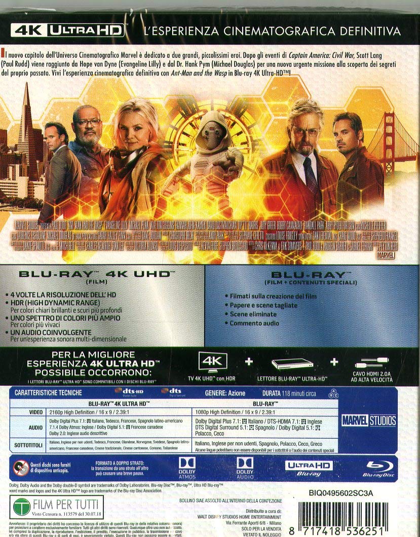 Ant-Man and the Wasp  (IMPORT) (No English version)