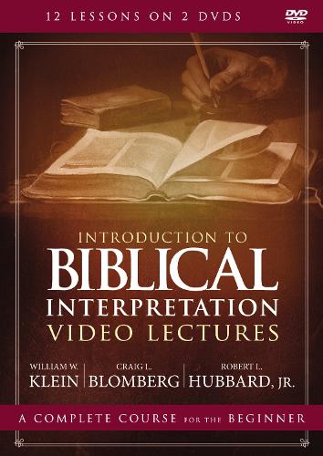 Introduction to Biblical Interpretation Video Lectures
