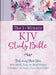 The 1-Minute KJV Study Bible (Lavender Petals)