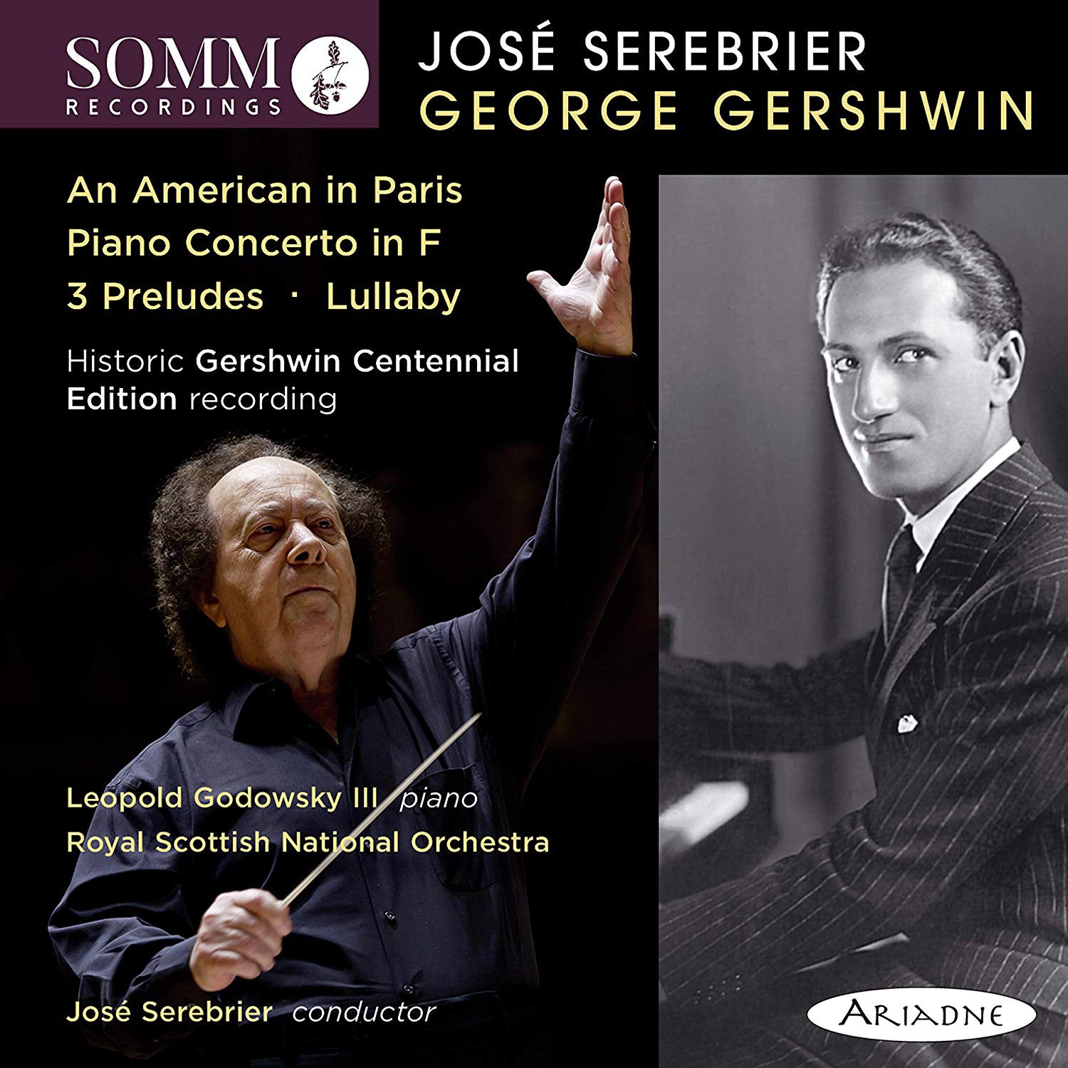José Serebrier Conducts George Gershwin: An American in Paris/...