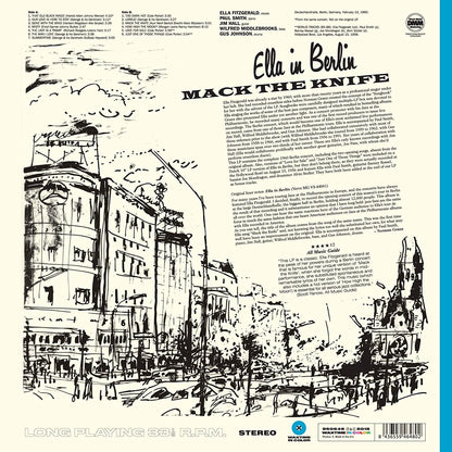 Ella In Berlin (Mack The Knife) + 4 Bonus Tracks! In Solid Blue