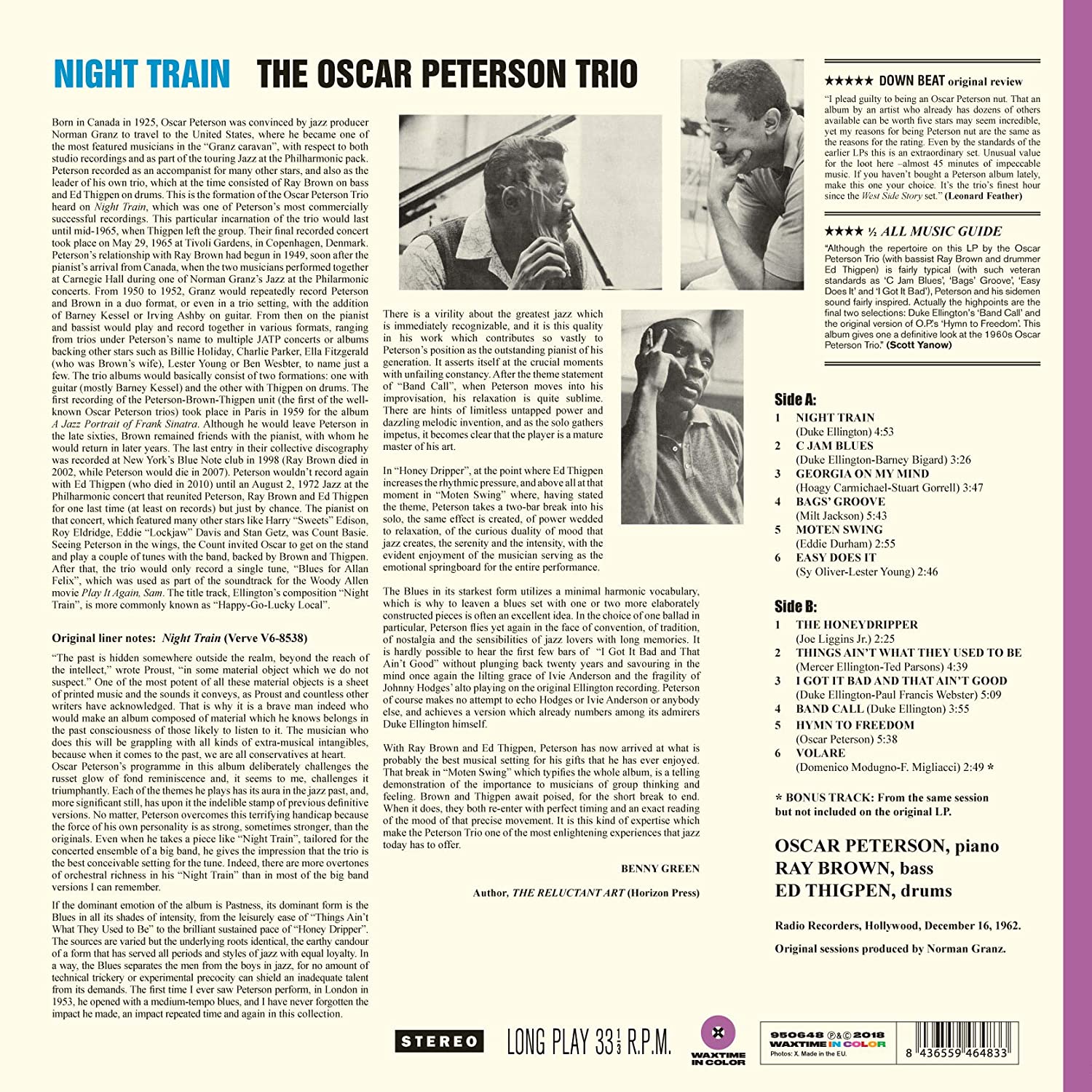 Nigh Train + 1 Bonus Track! Transparent Purple