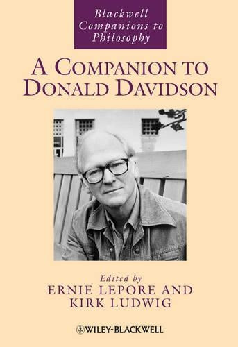 A Companion to Donald Davidson