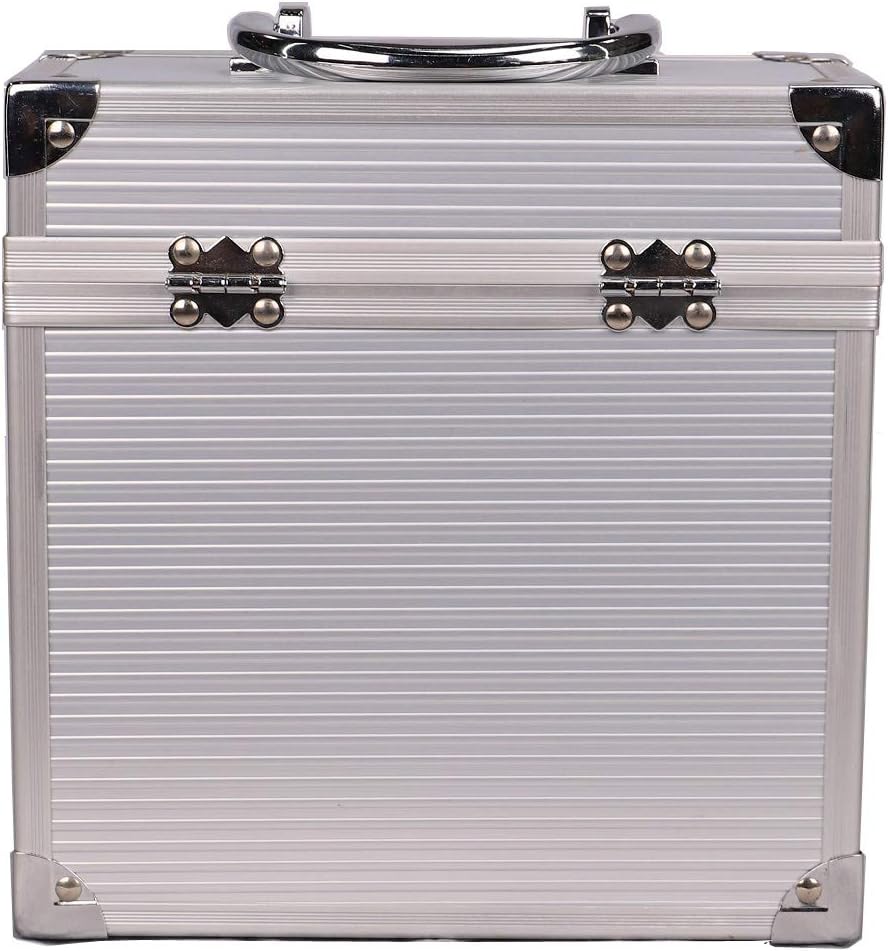 Aluminium 7 Inch Vinyl Record Case - Including Vinyl Cleaning Kit