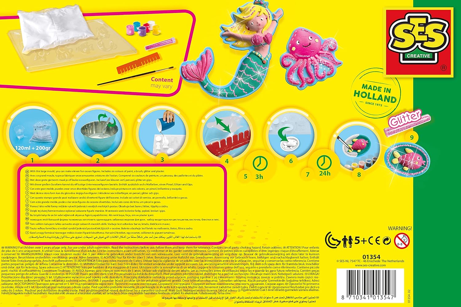 SES Creative 01354 Casting and Painting Ocean Figure