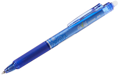PILOT Frixion Clicker - Bolígrafo retráctil (punta de 0,5 mm, 12 unidades), color