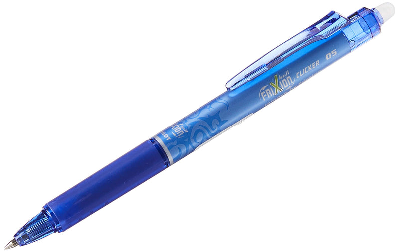 PILOT Frixion Clicker - Bolígrafo retráctil (punta de 0,5 mm, 12 unidades), color