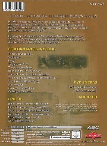Colosseum - Cologne 1994/The Complete Reunion (+ CD