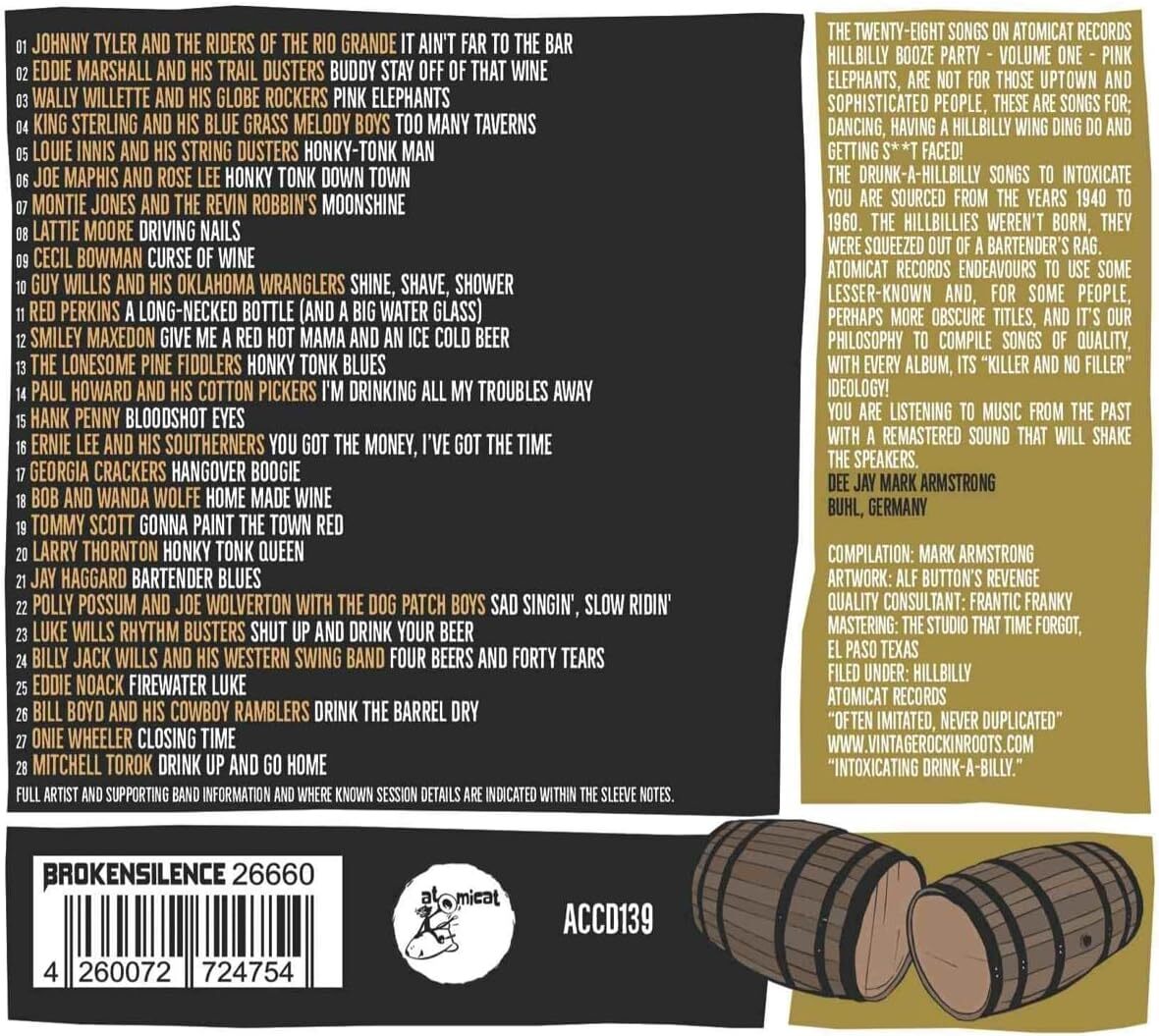 It's a Hillbilly Booze Party: Pink Elephants - Volume 1