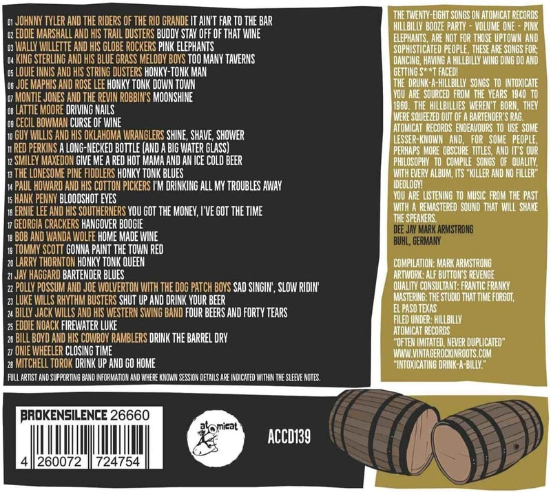 It's a Hillbilly Booze Party: Pink Elephants - Volume 1