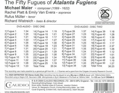 50 Fuges of Atalanta Fugien