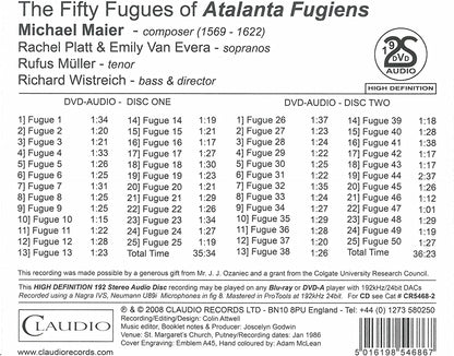 50 Fuges of Atalanta Fugien