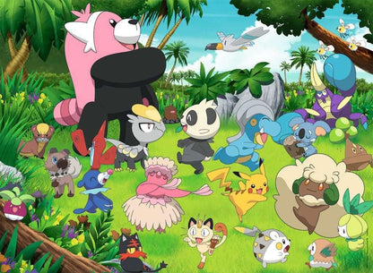 Ravensburger – Jigsaw Puzzle Pokemon 300 Pieces XXL, 13245, Black