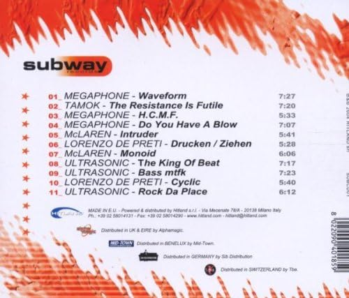 Subway-Selected By Ultrasonic