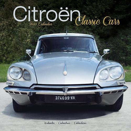 Citroen Classic Cars 2023 Wall Calendar