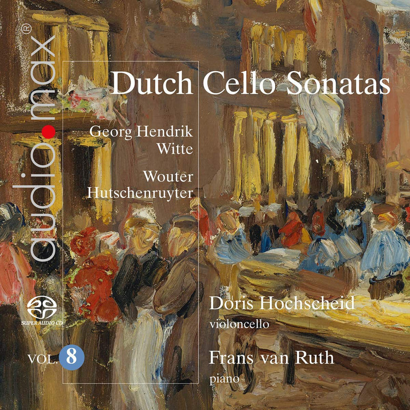 Georg Hendrik Witte/Wouter Hutschenruyter: Dutch Cello Sonatas - Volume 8
